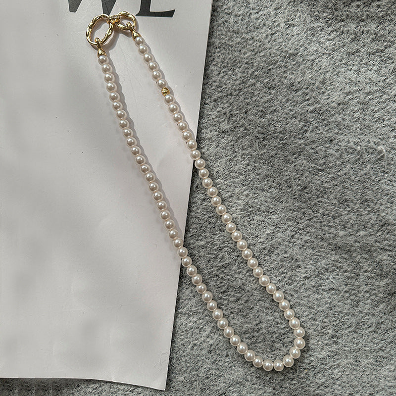 Pearl Design Sweater Chain