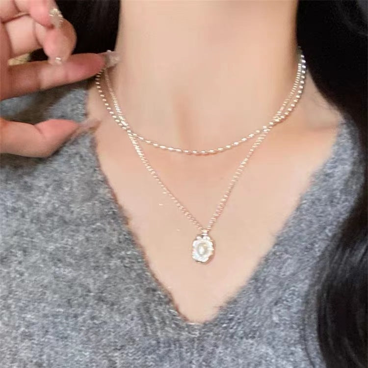 Vintage Double Layered Pearl Necklace