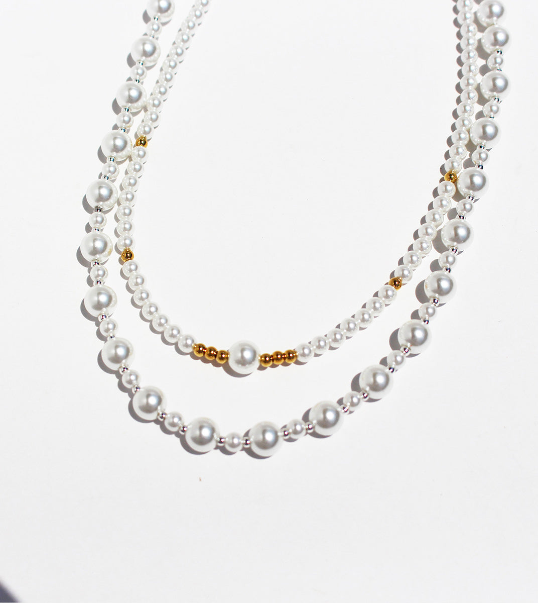 Elegant Pearl Design Necklace