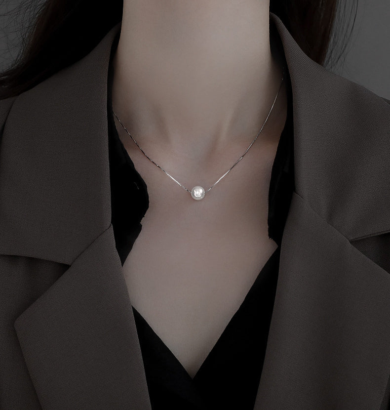 French Vintage Pearl Necklace