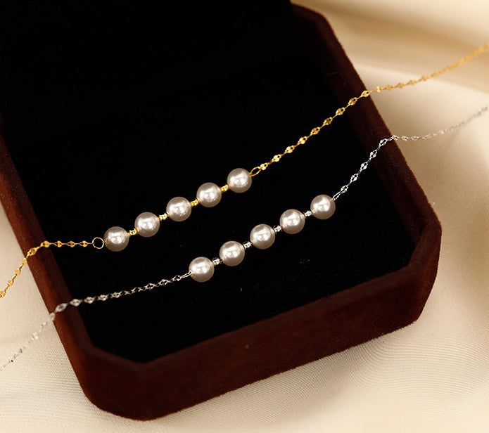 Pearl personalized design necklace