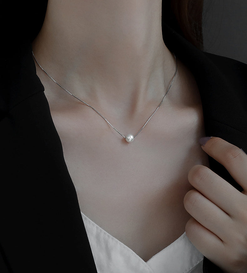 French Vintage Pearl Necklace