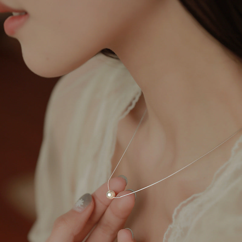 French Vintage Pearl Necklace