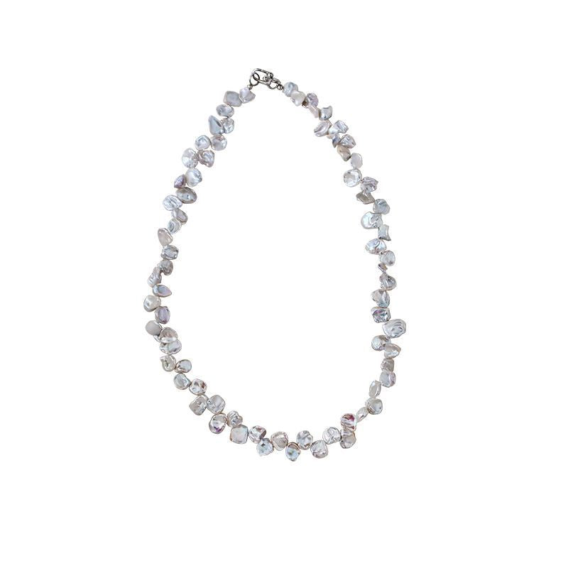 Petal Design Pearl Necklace