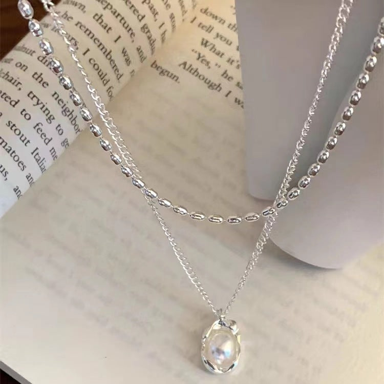 Vintage Double Layered Pearl Necklace