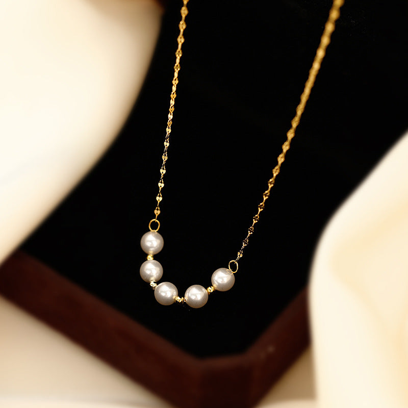 Pearl personalized design necklace