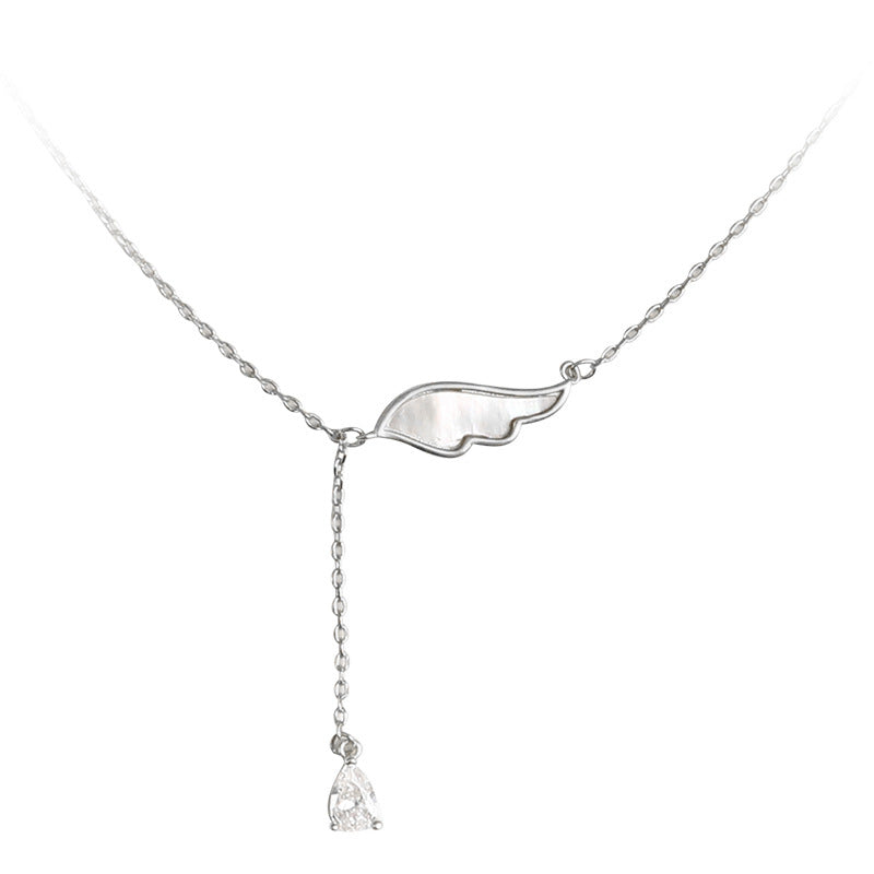 Shell Wings Pearl Necklace