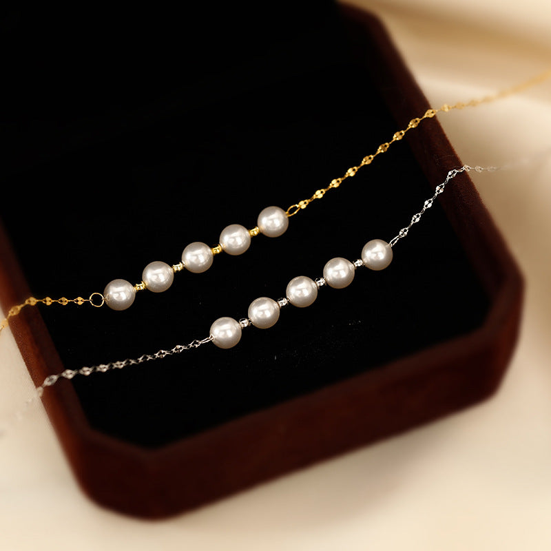 Pearl personalized design necklace