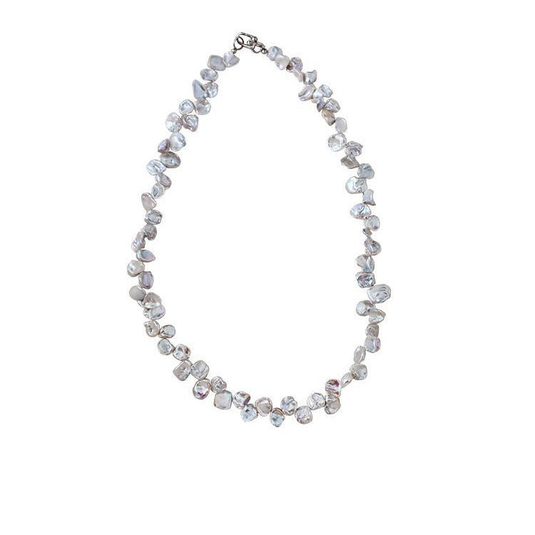 Petal Design Pearl Necklace