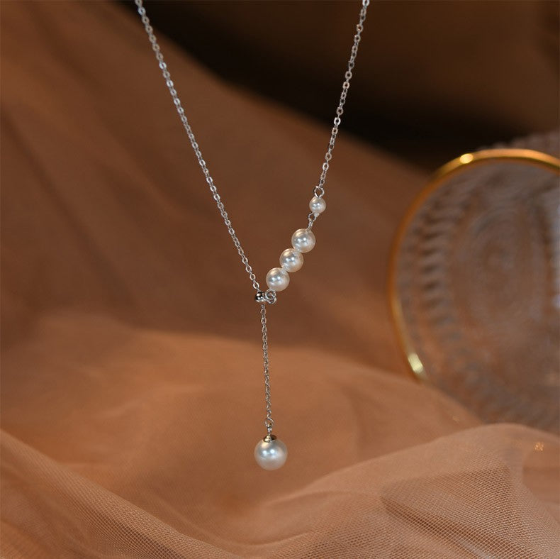 Tassel Pearl Necklace Pendant