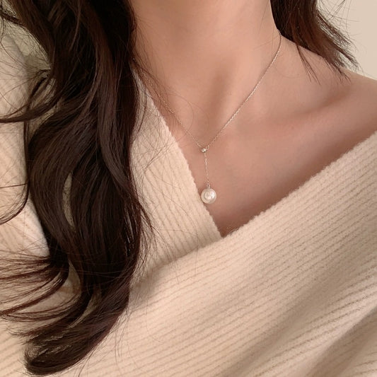 Shijia Pearl Light Luxury Simple Design Necklace
