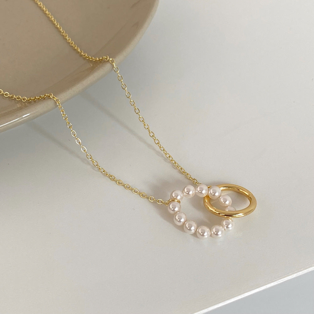 Pearl Ring Necklace
