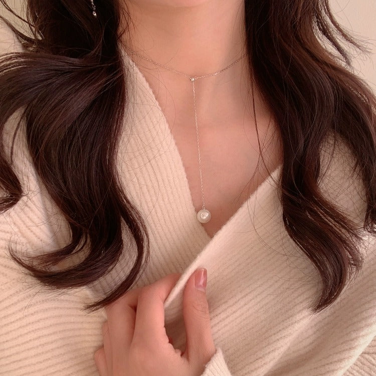 Shijia Pearl Light Luxury Simple Design Necklace