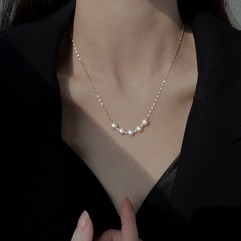 Pearl personalized design necklace