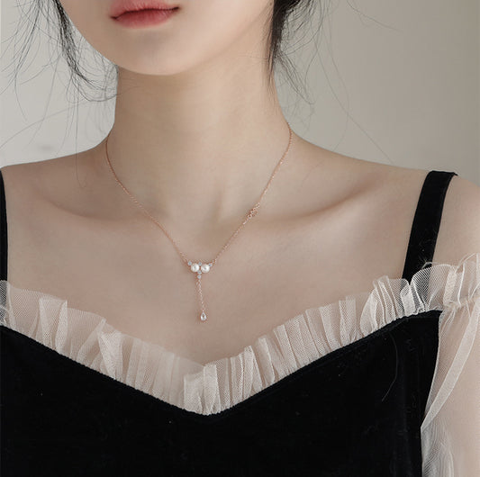 Pearl niche design necklace
